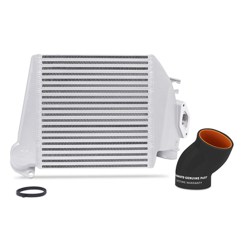 Mishimoto Intercooler Kit - Powder Coated Silver & Black Hoses for 08-14 Subaru WRX Top-Mount - Image 9