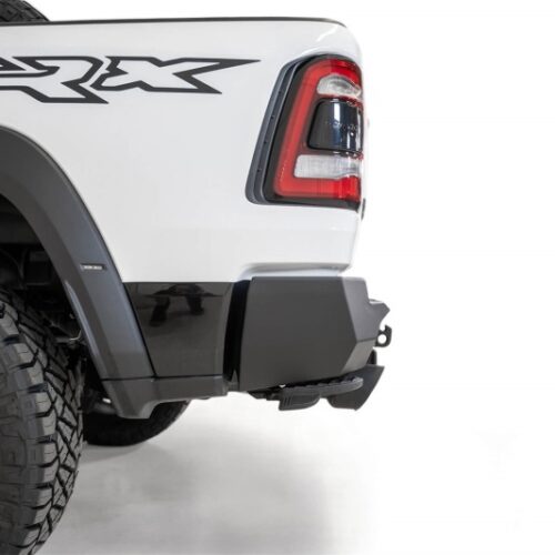 Addictive Desert Designs for 2021 Dodge RAM 1500 TRX Stealth Fighter Rear Bumper - Hammer Black - Image 5