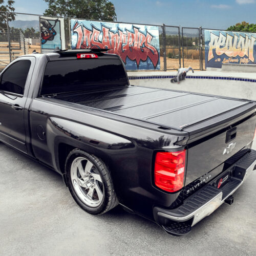 Alternative view of BAK 2024 Ford Ranger (5 Foot Bed) BAKFlip G2 Tonneau Cover