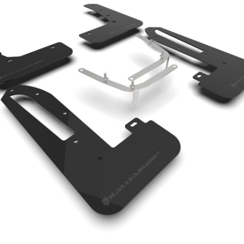 Rally Armor 23-26 Honda Civic Type R Black Mud Flap Grey Logo