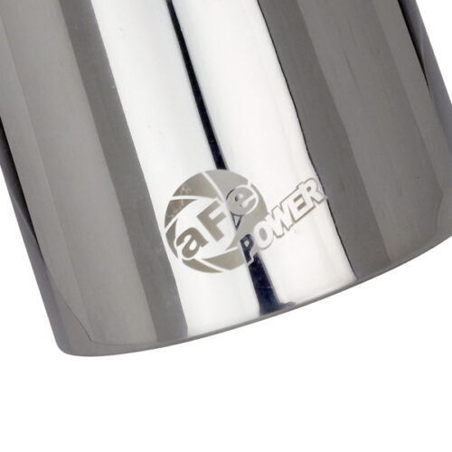 aFe Power MACH Force-XP 4-1/2in Polished OE Replacement Exhaust Tips - 15-19 Dodge Charger/Hellcat - Image 5
