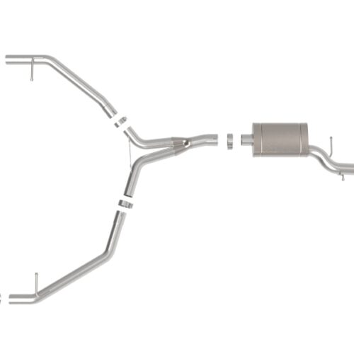 aFe Power MACH Force-Xp 13-16 Audi Allroad L4 SS Axle-Back Exhaust w/ Polished Tips - Image 6