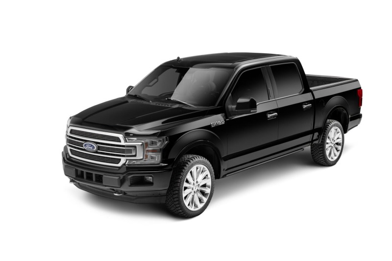 Husky Liners 15-20 Ford F-150 (Excl. Raptor) Aeroskin Hood Protector - Smoke - Image 6