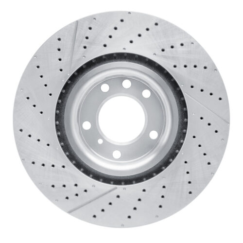 DFC 13-18 Mercedes-Benz G63 AMG Front Drilled and Slotted Brake Rotor - Image 5