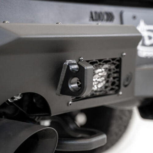 Addictive Desert Designs for 2021 Dodge RAM 1500 TRX Stealth Fighter Rear Bumper - Hammer Black - Image 9