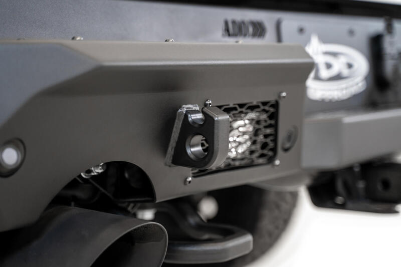 Addictive Desert Designs for 2021 Dodge RAM 1500 TRX Stealth Fighter Rear Bumper - Hammer Black - Image 9