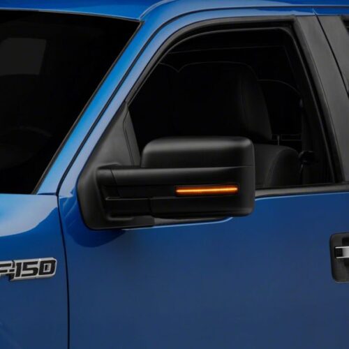 Raxiom for 2009-2014 Ford F-150 Axial Series LED Mirror Mounted Turn Signals- Smoked - Image 4