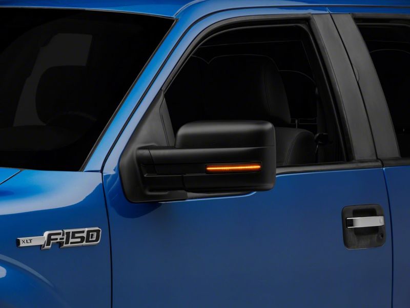 Raxiom for 2009-2014 Ford F-150 Axial Series LED Mirror Mounted Turn Signals- Smoked - Image 4