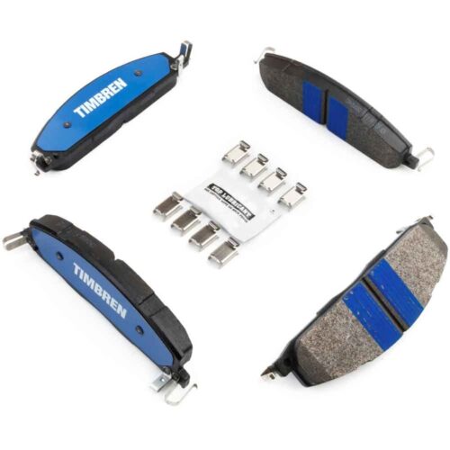 Alternative view of Timbren 11-18 Ram 2500/3500/4000 BES Severe Duty Semi-Metallic Brake Pads - Rear