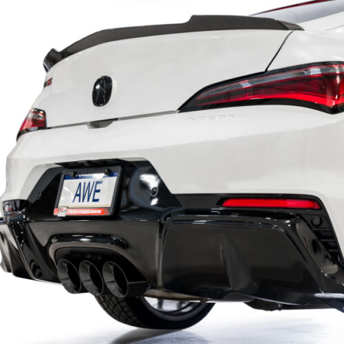 AWE Tuning Touring Edition Exhaust w/ Triple Diamond Black Tips for 2024 Acura Integra Type S DE5 FWD - Image 7