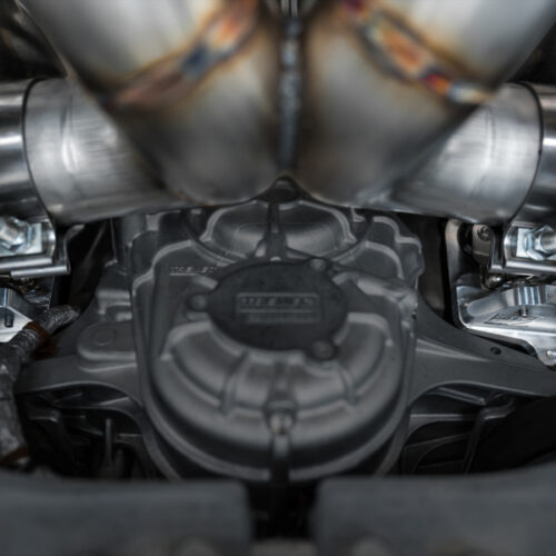 AWE Tuning SwitchPath Cat-Back Exhaust - Diamond Black Tips for 2023 C8 Corvette Z06 - Image 5