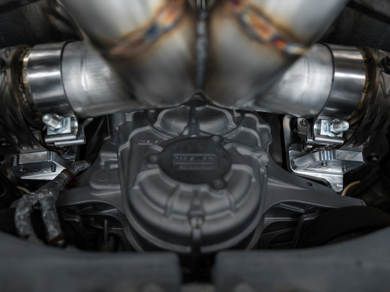 AWE Tuning SwitchPath Cat-Back Exhaust - Diamond Black Tips for 2023 C8 Corvette Z06 - Image 5
