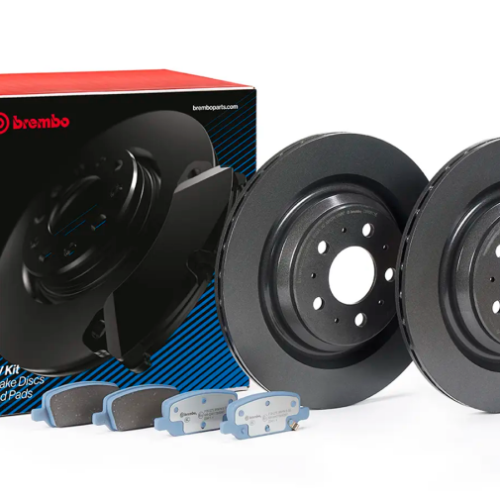 Brembo OE KT08002 17-21 Tesla Model 3/20-21 Model Y EV Brake Kit - Rear