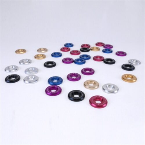 Alternative view of Skunk2 Small Fender Black Anodized Washer Kit (6 Pcs.)