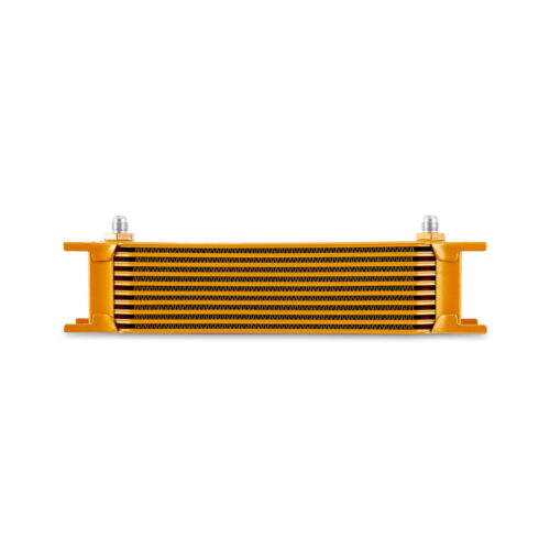 Mishimoto Universal -6AN 10 Row Oil Cooler - Gold - Image 2