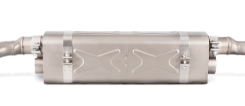 Akrapovic Slip-On Line (Titanium) (Req. Tips/Diffuser) for 16-17 Porsche 911 Turbo/Turbo S (991.2)