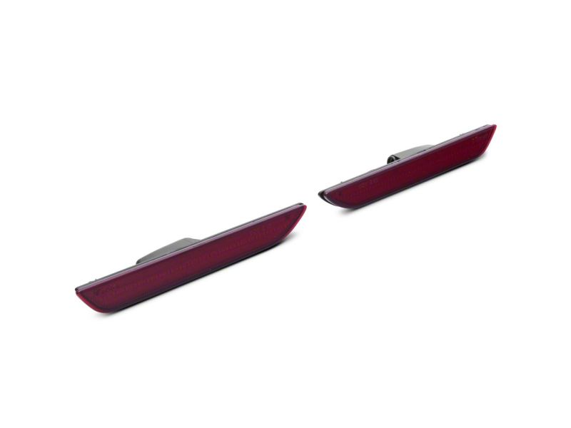 Raxiom for 2015-2023 Ford Mustang Axial Series LED Side Marker Lights Rear- Red - Image 5