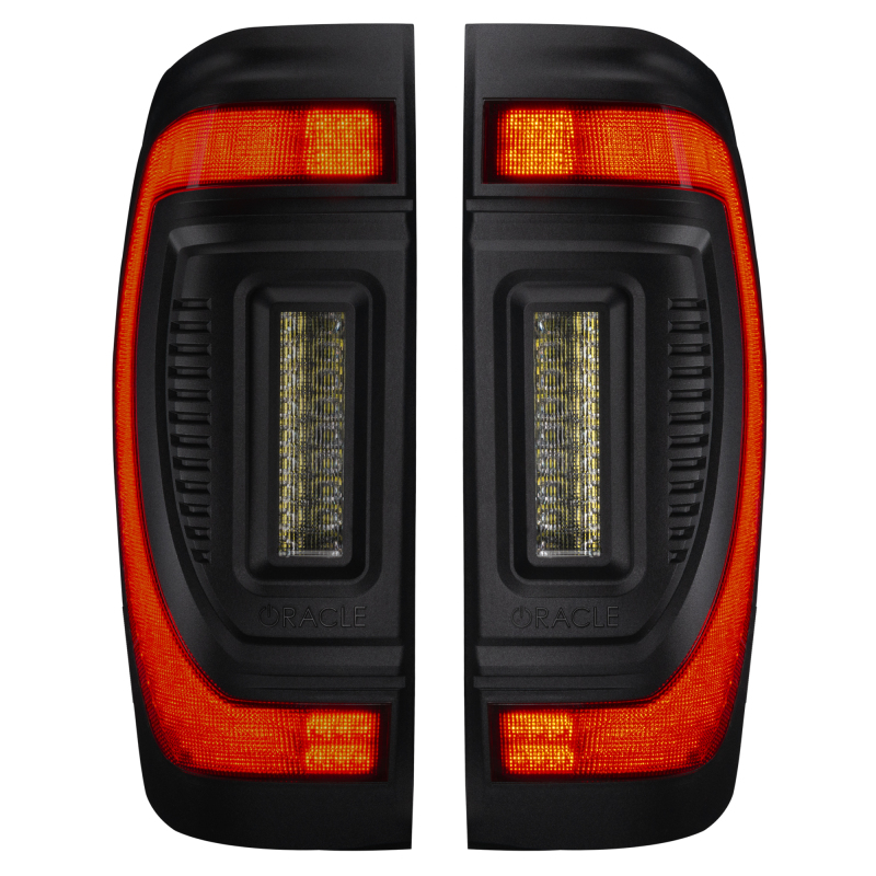 Oracle 19-23 GMC Sierra Flush Style LED Tail Lights - Factory Halogen - Image 2