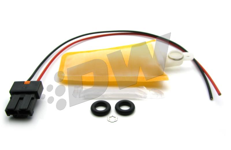 DeatschWerks 340lph DW300C Compact Fuel Pump w/ 04+ Lotus Elise/Exige Set Up Kit (w/ Mounting Clips) - Image 4