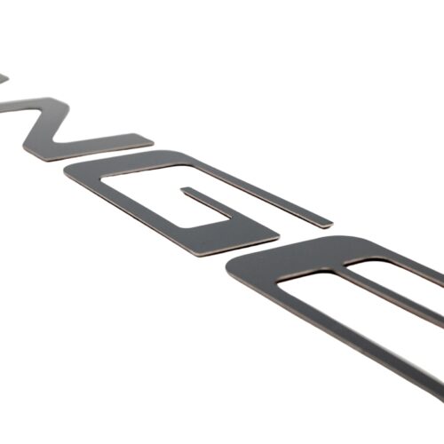 Alternative view of Putco 24-26 Ford Ranger Tailgate Letters - Matte Black
