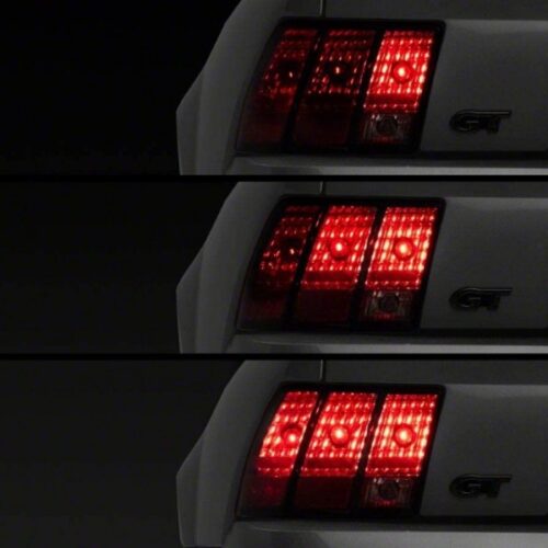 Raxiom for 1996-2004 Ford Mustang Excluding 99-01 Cobra Sequential Tail Light Kit (Plug-and-Play Harness)