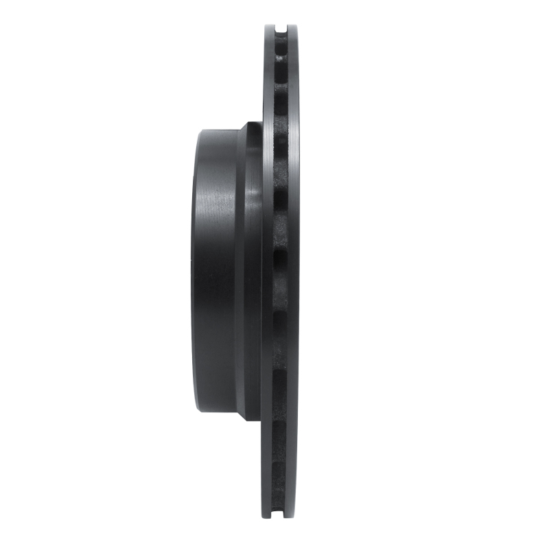 R1 Concepts for 95-99 BMW M3 E36 Rear Left Slotted Black Brake Rotor - Image 4