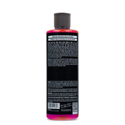 Chemical Guys Mr. Pink Foam Party Vehicle Wash Soap- 16oz - Image 2