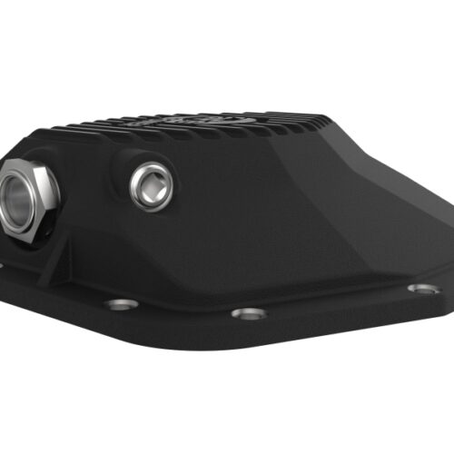 aFe Power 21-22 Ram 1500 TRX Hemi V8 6.2L (sc) PRO Series Rear Differential Cover Black w/ Machined - Image 5