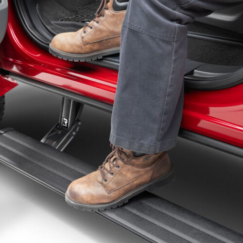 Alternative view of AMP Research PowerStep Vision for 21-26 Chevrolet Suburban