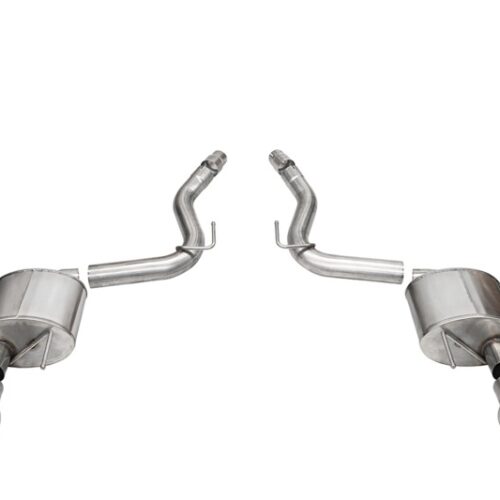 Corsa 2024+ Ford Mustang GT Sport Axle-Back Dual Rear Exit with 4.5in Straight Cut Polished Tips - Image 3