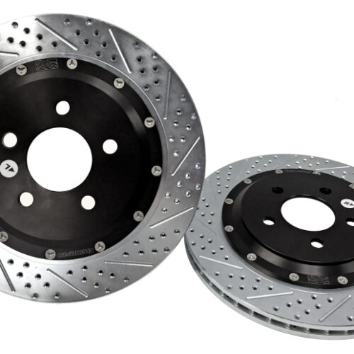 Baer Brakes 15-23 Ford Mustang GT/EcoBoost w/ Perf. Pac. Eradispeed+ Rear 2pc SDZ Perf. Brake Rotors