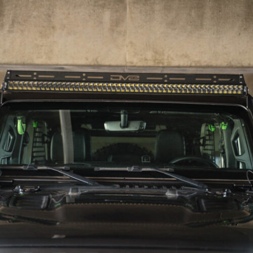 DV8 Offroad 2018+ Jeep Wrangler JL Light Bar Mount - Image 2