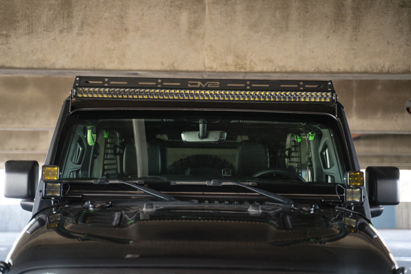 DV8 Offroad 2018+ Jeep Wrangler JL Light Bar Mount - Image 2