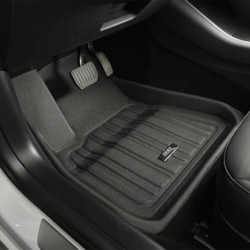 Alternative view of 3D MAXpider 22-23 Mercedes-Benz EQS Elitect Floor Mat- Black R1 R2