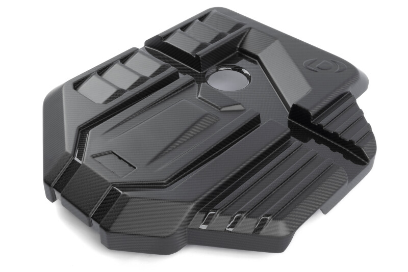 Dinan for 21-27 BMW M2/M3/M4 (G80/G82/G87) Matte Carbon Fiber Engine Cover w/Gloss Accents