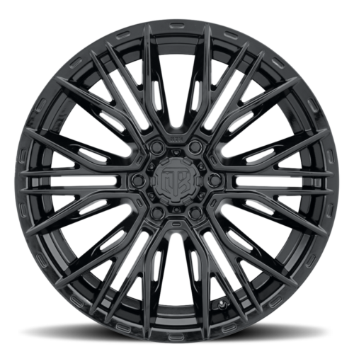 Alternative view of MTX Gangstar Gloss Black 20x9in / 6x139.7 BP / 18mm Offset / 106.1mm Bore