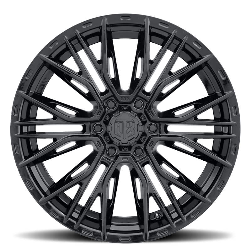 MTX Gangstar Gloss Black 20x9in / 6x139.7 BP / 18mm Offset / 106.1mm Bore - Image 2