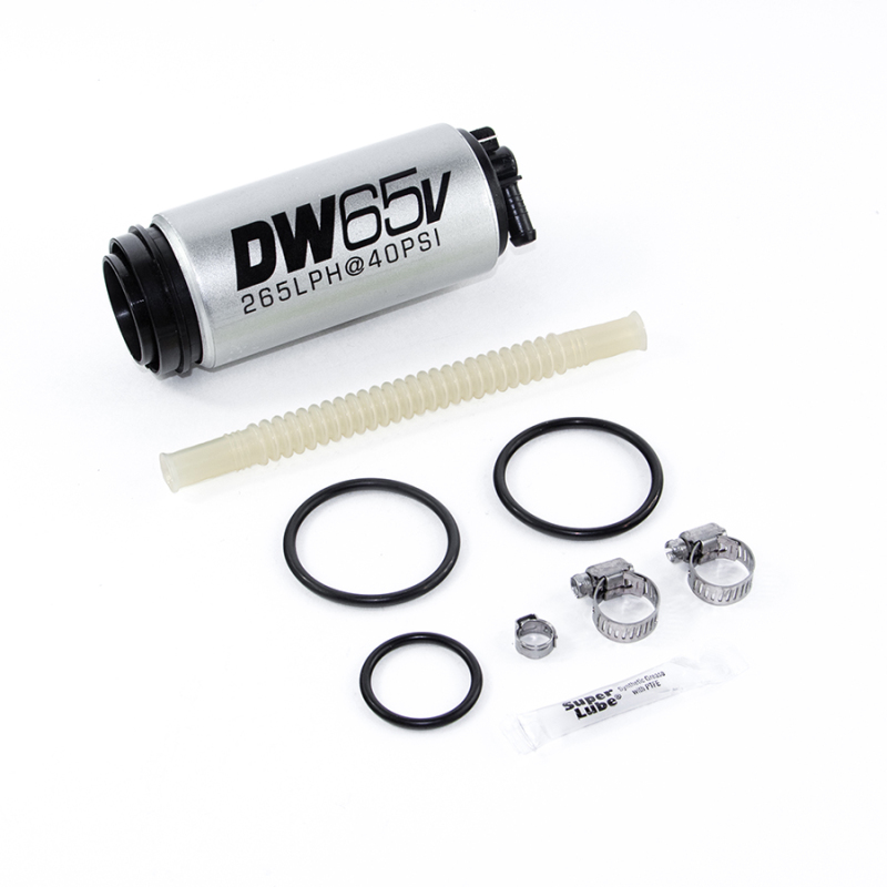 DeatschWerks DW65v Series 265 LPH Compact In-Tank Fuel Pump w/ VW/Audi 1.8T FWD Set Up Kit - Image 3