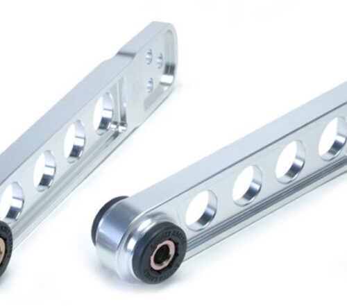 Skunk2 01-05 Honda Civic Clear Anodized Rear Lower Control Arm (Includes Socket Tool)