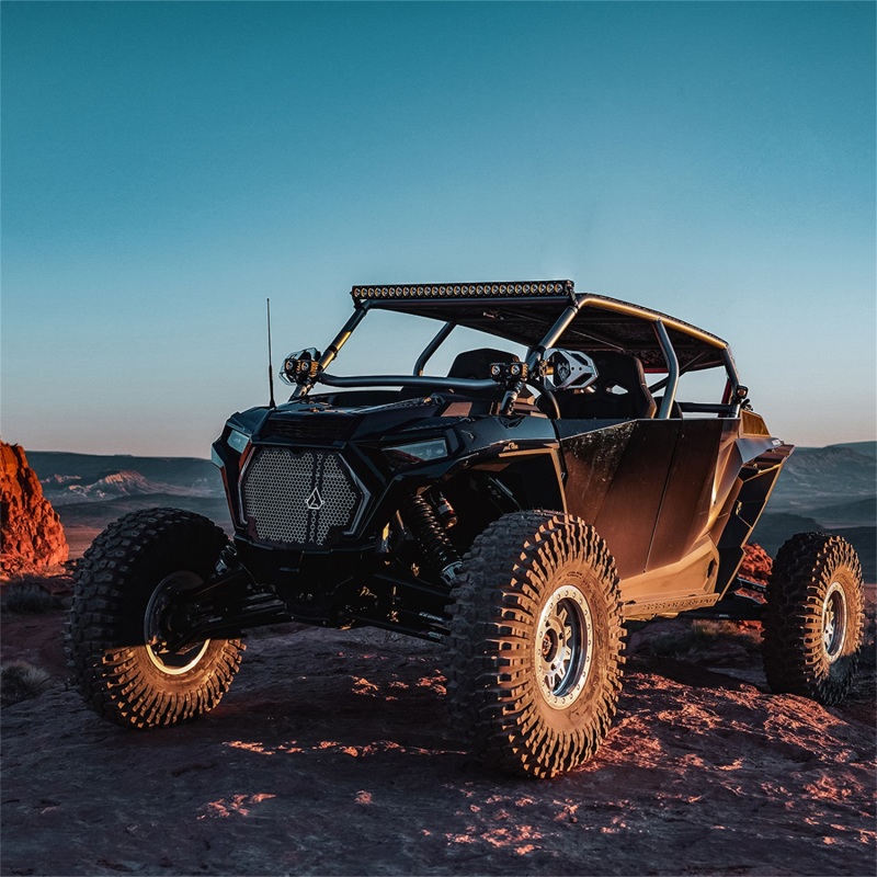 Rigid Industries Revolve 40in Bar w/Amber Trim Ring - Image 3