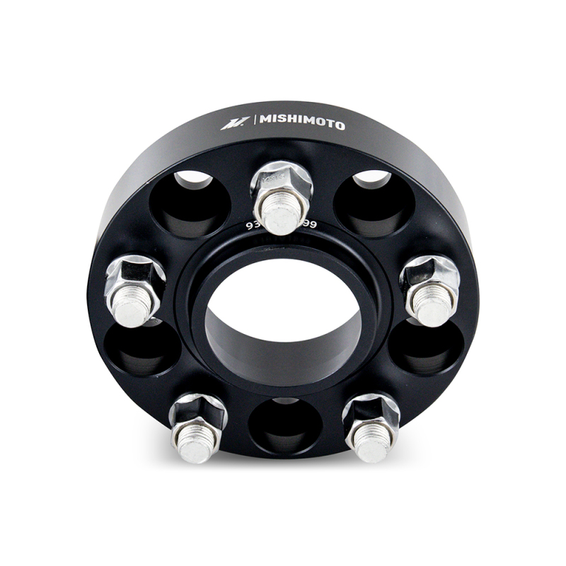 Mishimoto Wheel Spacers - 5x114.3 - 67.1 - 25 - M12 - Black - Image 2