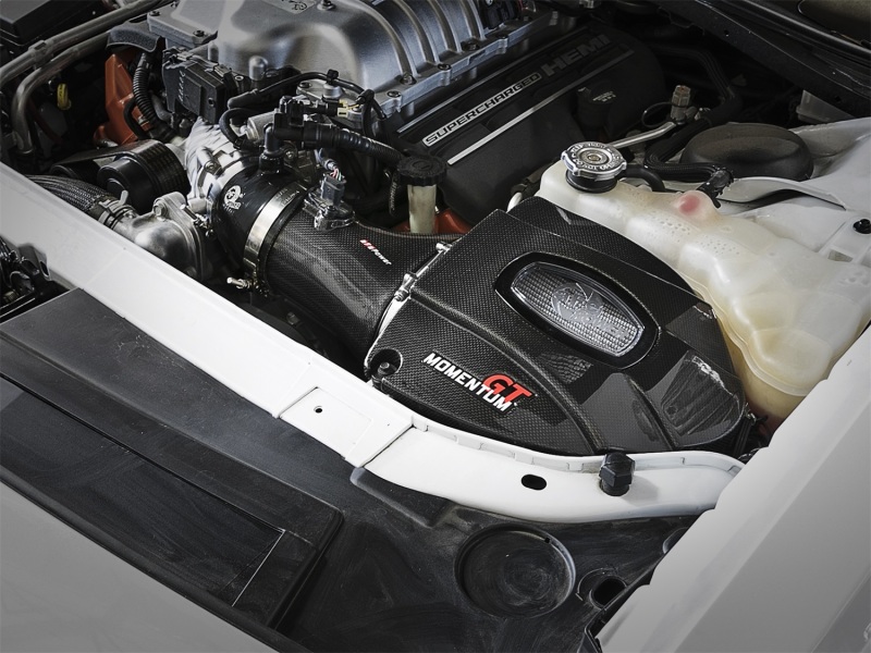 aFe Power Momentum GT Black Series Carbon Fiber CAIS 15-16 Dodge Challenger SRT Hellcat V8-6.2L (sc)
