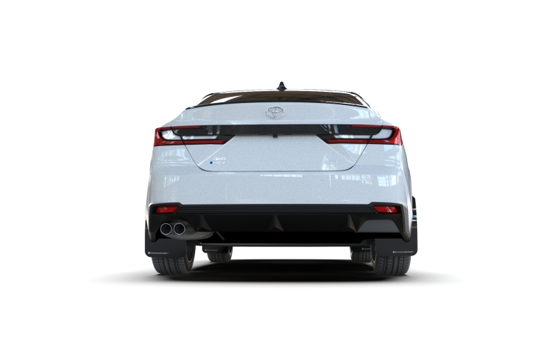 Rally Armor 25-26 Toyota Camry Black UR Mud Flap White Logo - Image 3