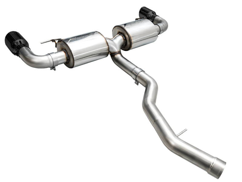 AWE Tuning Axle-Back Exhaust - Diamond Black for AWE 19-23 BMW 330i / 21-23 BMW 430i Base G2X Touring (Excl. Conv) - Image 7