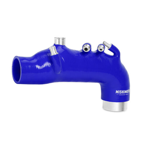 Mishimoto Silicone Induction Hose for 08 Subaru WRX Blue - Image 9