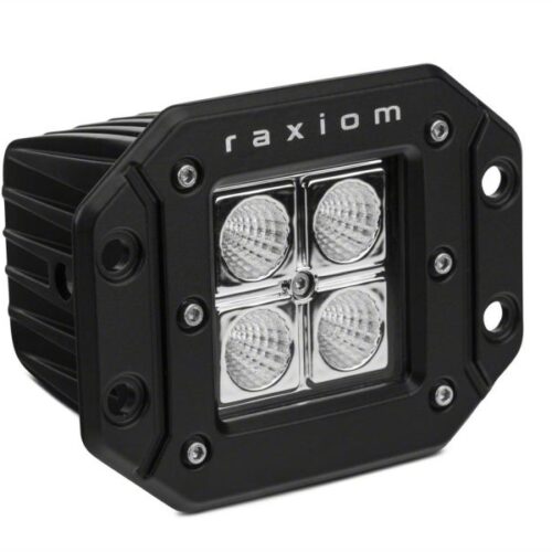 Raxiom 3-In Flush Mount 4-LED Off Road Light Flood Beam Universal (Some Adaptation May Be Required) - Image 5