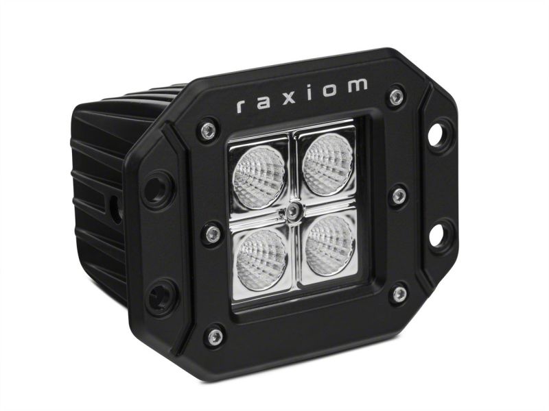 Raxiom 3-In Flush Mount 4-LED Off Road Light Flood Beam Universal (Some Adaptation May Be Required) - Image 5