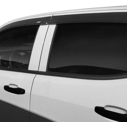 Husky Liners 15-24 Chevrolet Colorado/GMC Canyon CC Ventvisor Low Profile (4pc) - Smoke