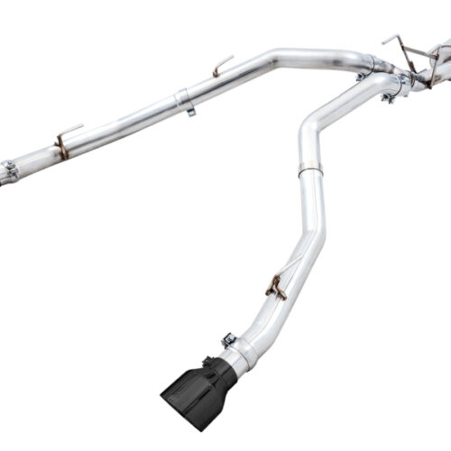 AWE Tuning Cat-Back Exhaust - Diamond Black Tips for 09-18 RAM 1500 5.7L (w/Cutouts) 0FG Dual Rear Exit