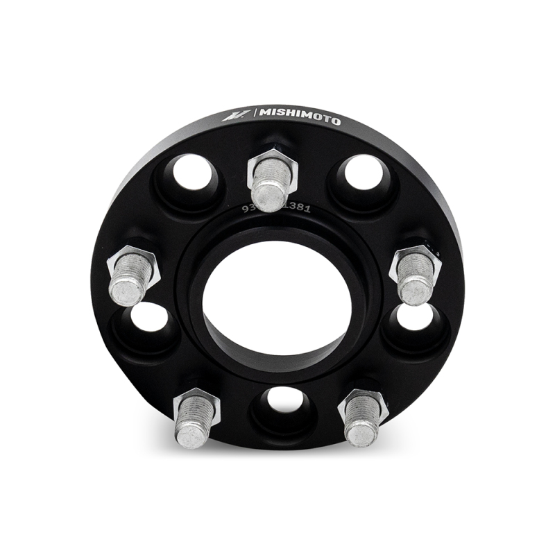 Mishimoto Wheel Spacers - 5X114.3 / 70.5 / 15 / M14 - Black - Image 2